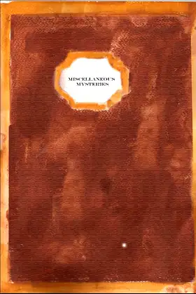 Miscellaneous Mysteries poster