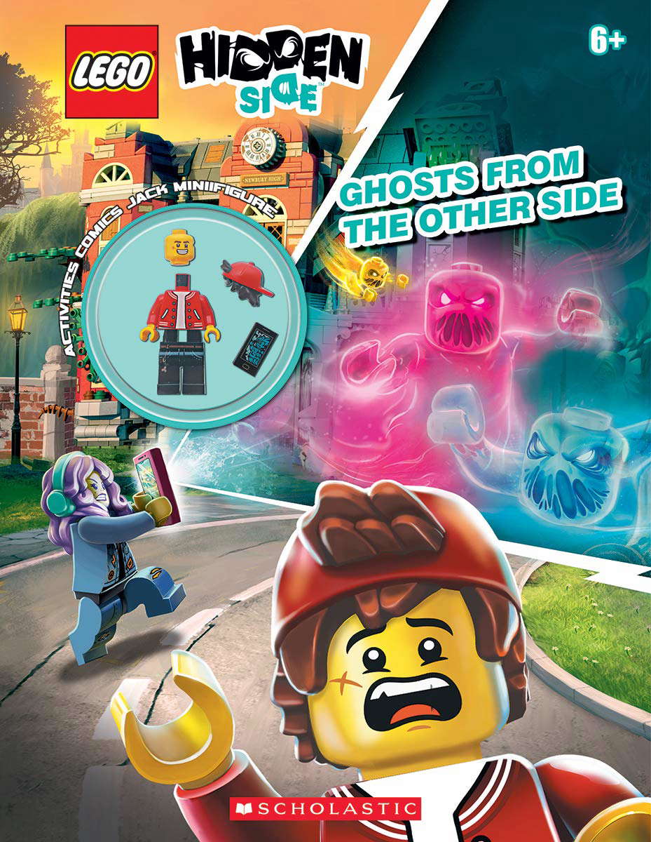 Activity Book with Minifigure (LEGO Hidden Side) poster