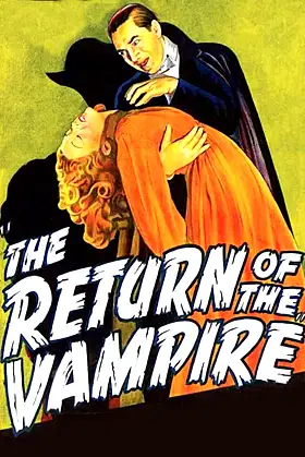 The Return of the Vampire poster
