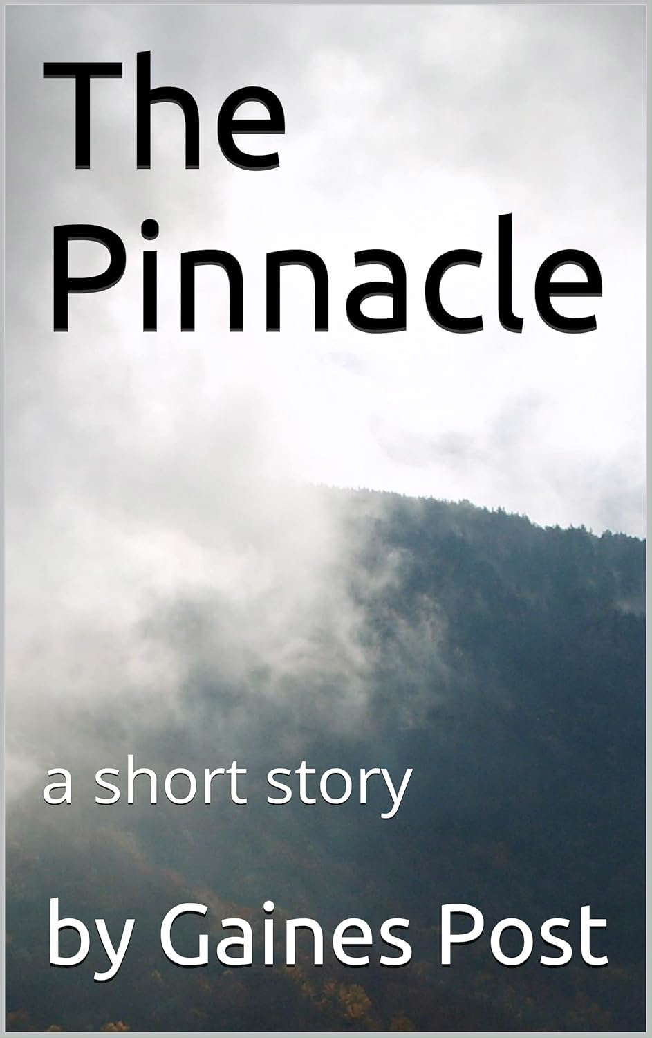 The Pinnacle: a short story poster