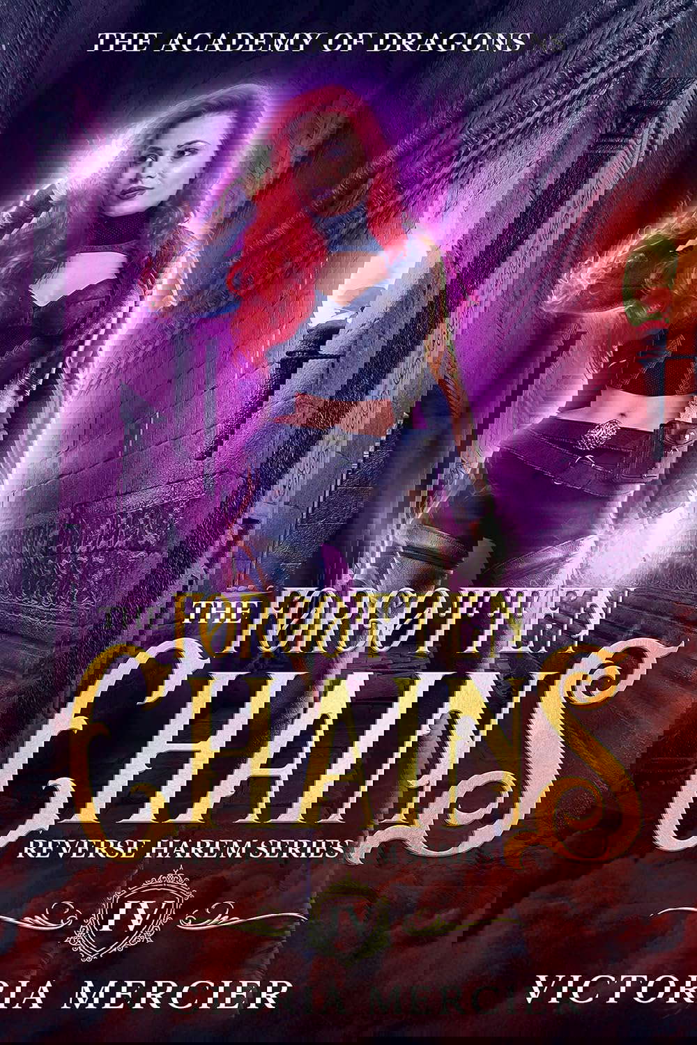 The Forgotten Chains: Reverse Harem Series (The Academy of Dragons Book 4) poster