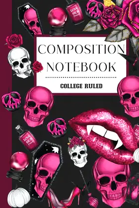 Composition Notebook: Halloween Chic poster