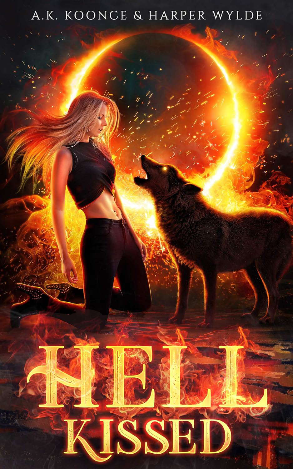 Hell Kissed: A Rejected Mates Romance (The Rejected Realms Series Book 1) poster