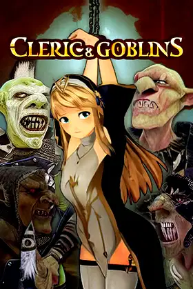 Cleric and Goblins poster