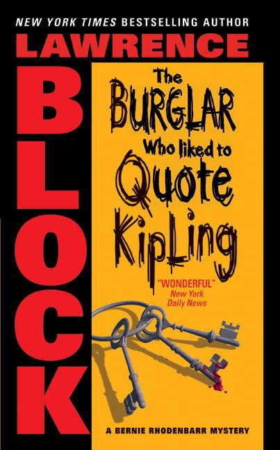 The Burglar Who Liked to Quote Kipling (Bernie Rhodenbarr) poster