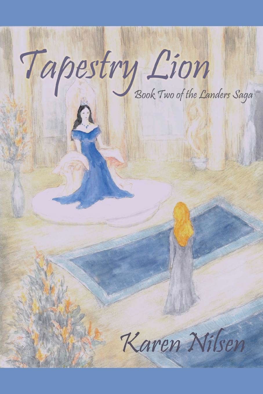 Tapestry Lion (The Landers Saga) poster