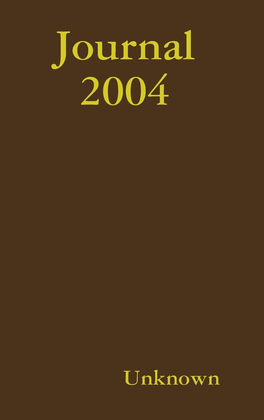 Journal 2004 poster