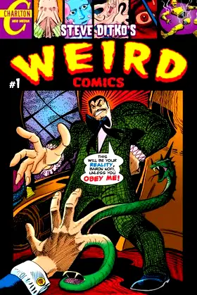 Steve Ditko's WEIRD Comics #1 poster