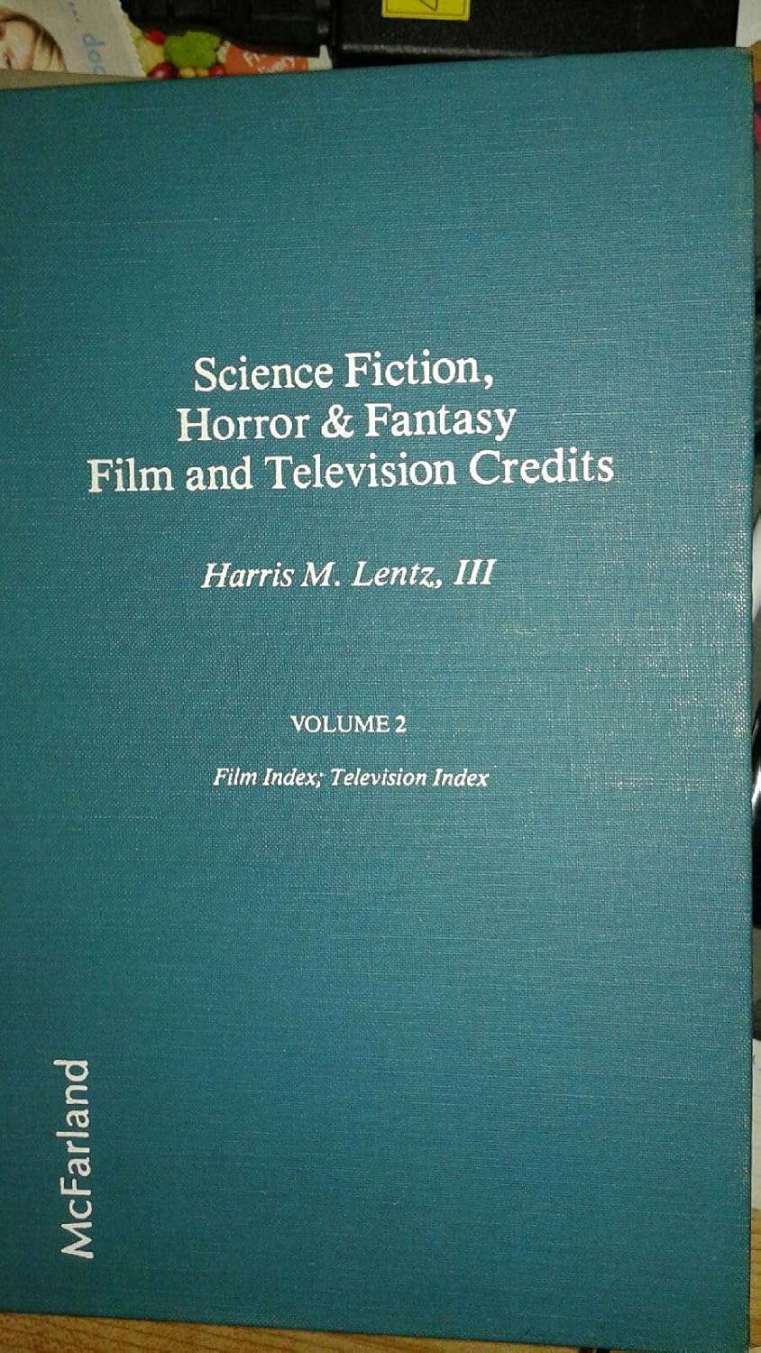 Science Fiction, Horror & Fantasy: Film and Television Credits, Vol. 2 poster
