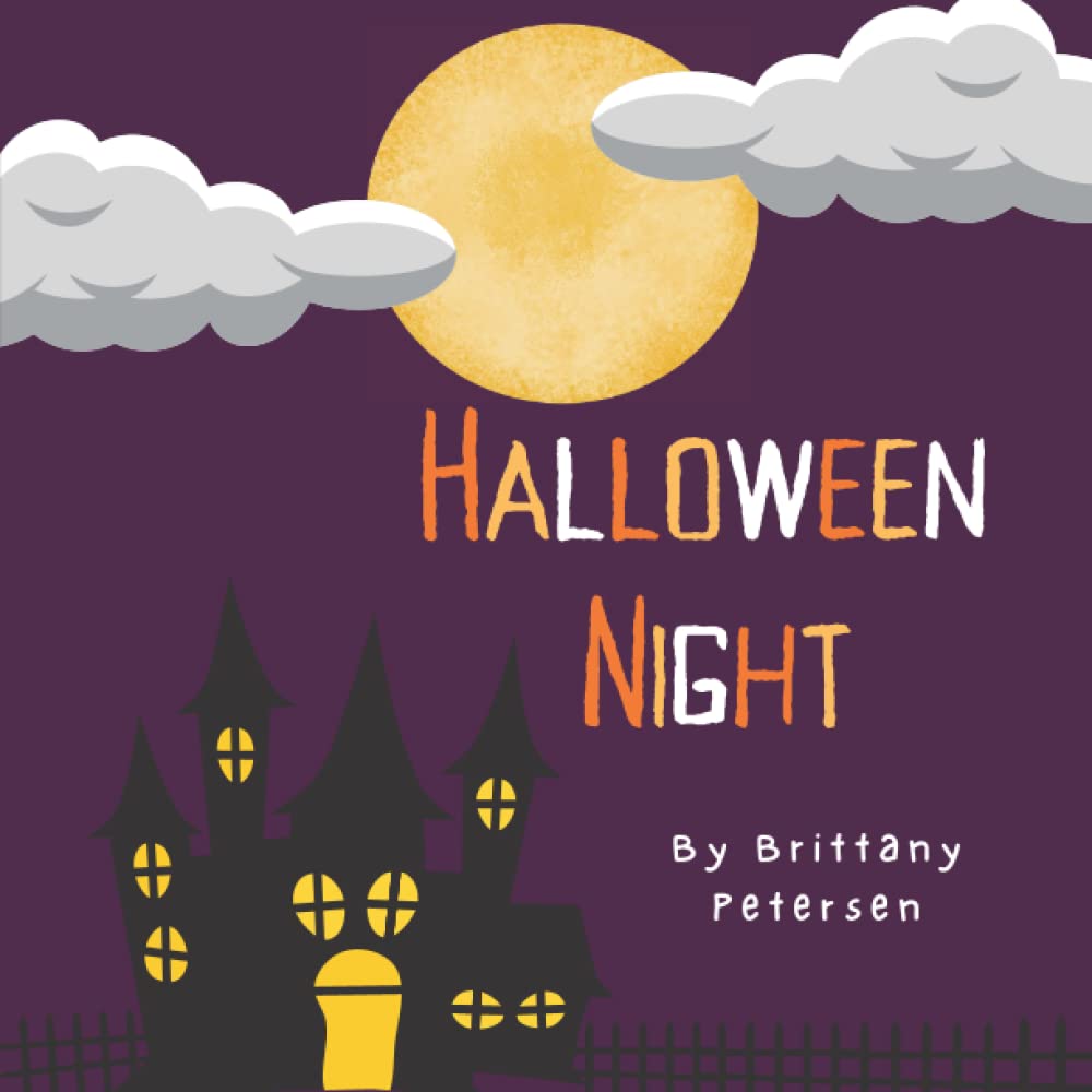 Halloween Night: A children's poem about Halloween night poster