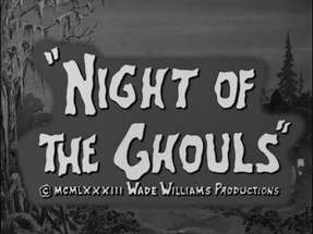 Night Of The Ghouls (1959) Zwiastun Trailer poster