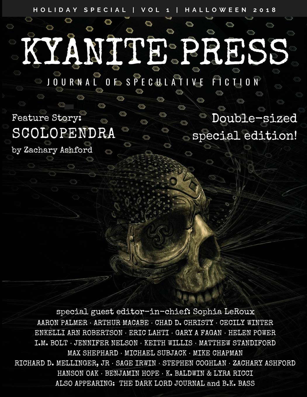 Kyanite Press: HALLOWEEN 2018 poster