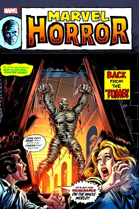 MARVEL HORROR OMNIBUS poster