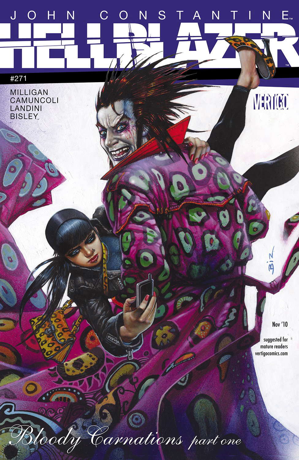 Hellblazer #271 poster