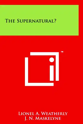 The Supernatural? poster