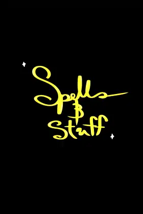 Spells and Stuff Journal 6x9 100 page: Witch Themed Journal poster