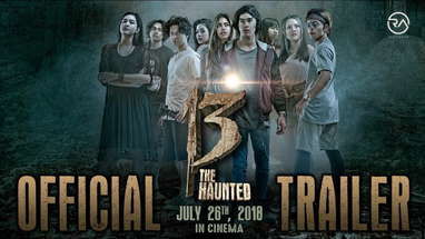 OFFICIAL TRAILER | 13 THE HAUNTED poster