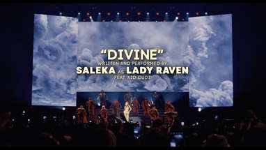 "DIVINE" by Saleka as Lady Raven (feat. Kid Cudi) poster