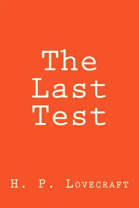 The Last Test poster