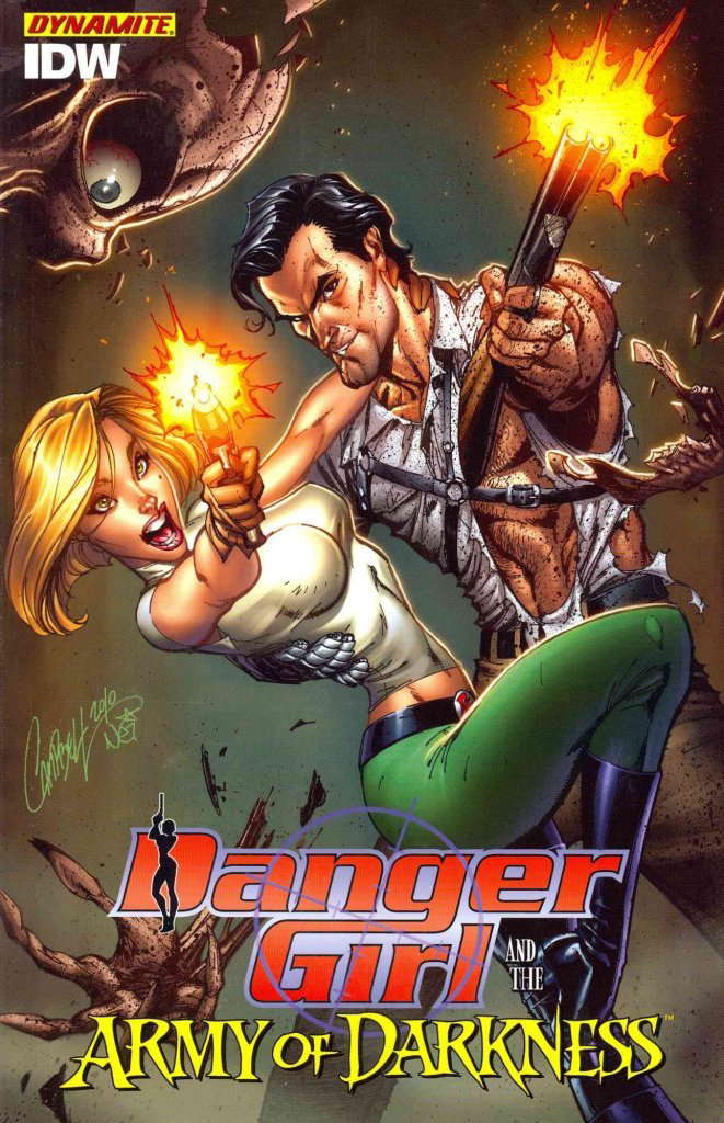 Danger Girl and the Army of Darkness poster