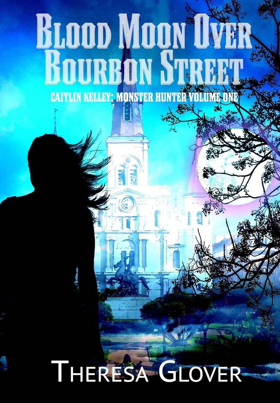 Blood Moon Over Bourbon Street poster