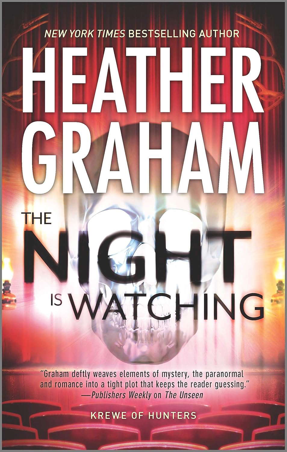 THE NIGHT IS WATCHING: Book 9 in Krewe of Hunters series poster