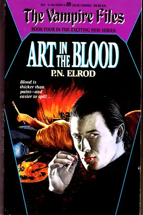 Art in the Blood (Vampire Files, No. 4) poster