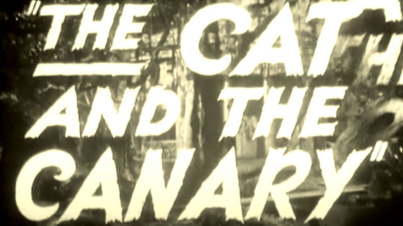 Poster for The Cat and the Canary