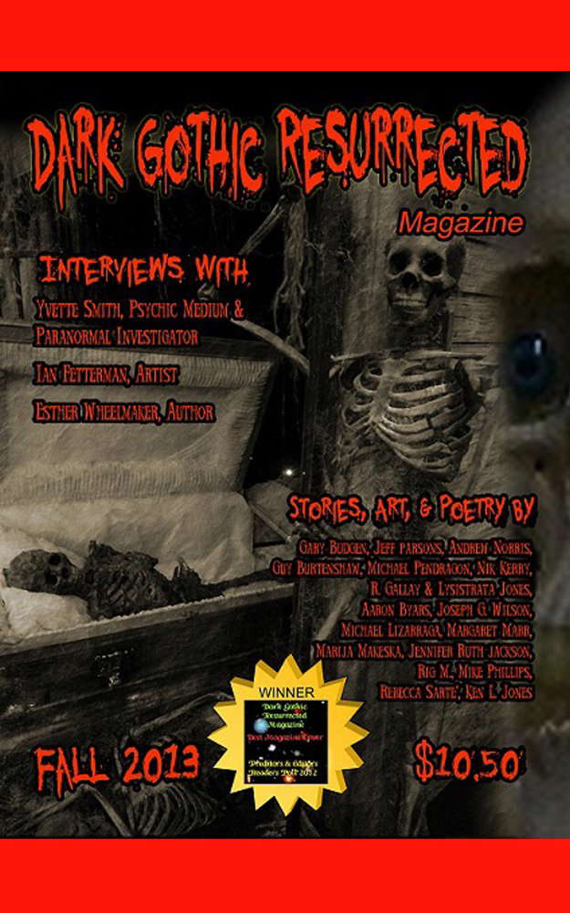 Dark Gothic Resurrected Magazine, Fall 2013 poster