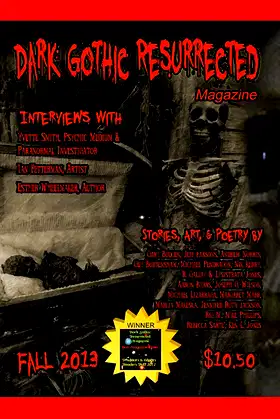 Dark Gothic Resurrected Magazine, Fall 2013 poster