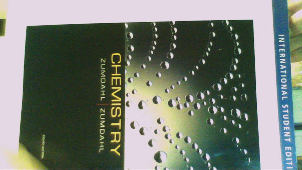 Zumdahl's Chemistry, 8e (International Student Edition) poster
