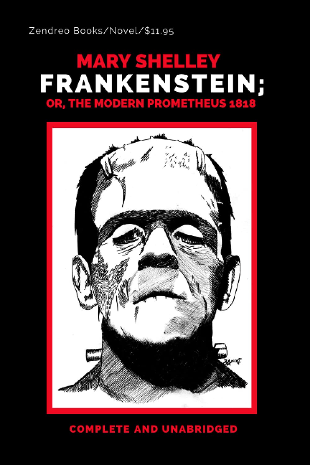 Frankenstein; or, the Modern Prometheus 1818 poster