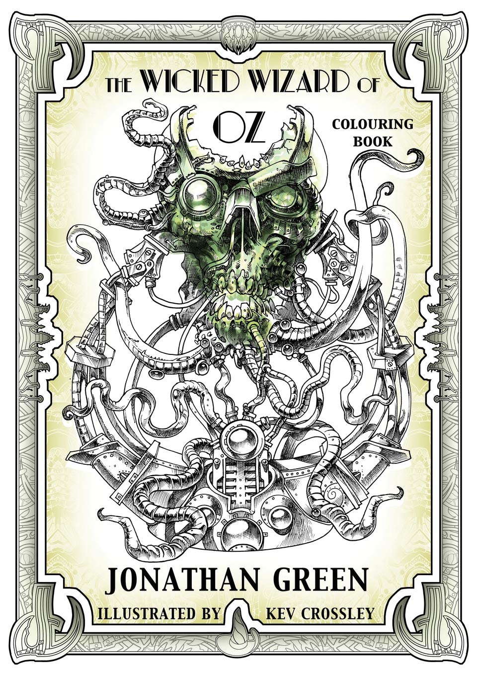 The Wicked Wizard of Oz Colouring Book poster