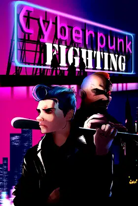 Cyberpunk Fighting poster