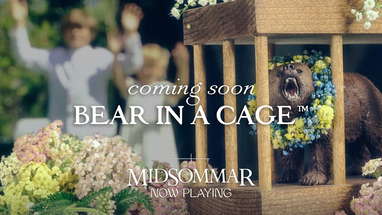 "Bear in a Cage™" poster