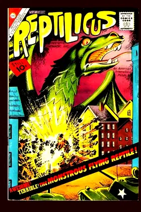 Reptilicus #1: The Monstrous Flying Reptile - All Stories - No Ads poster