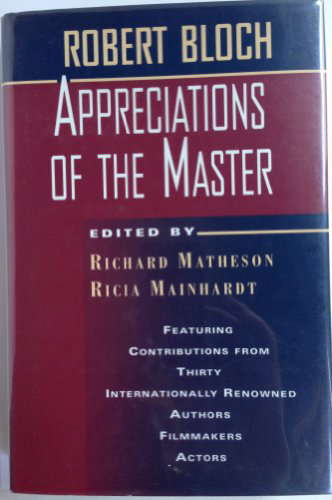 Robert Bloch: Appreciations of the Master poster