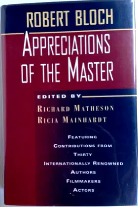 Robert Bloch: Appreciations of the Master poster