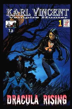 Karl Vincent Vampire Hunter 1a: Dracula Rising poster