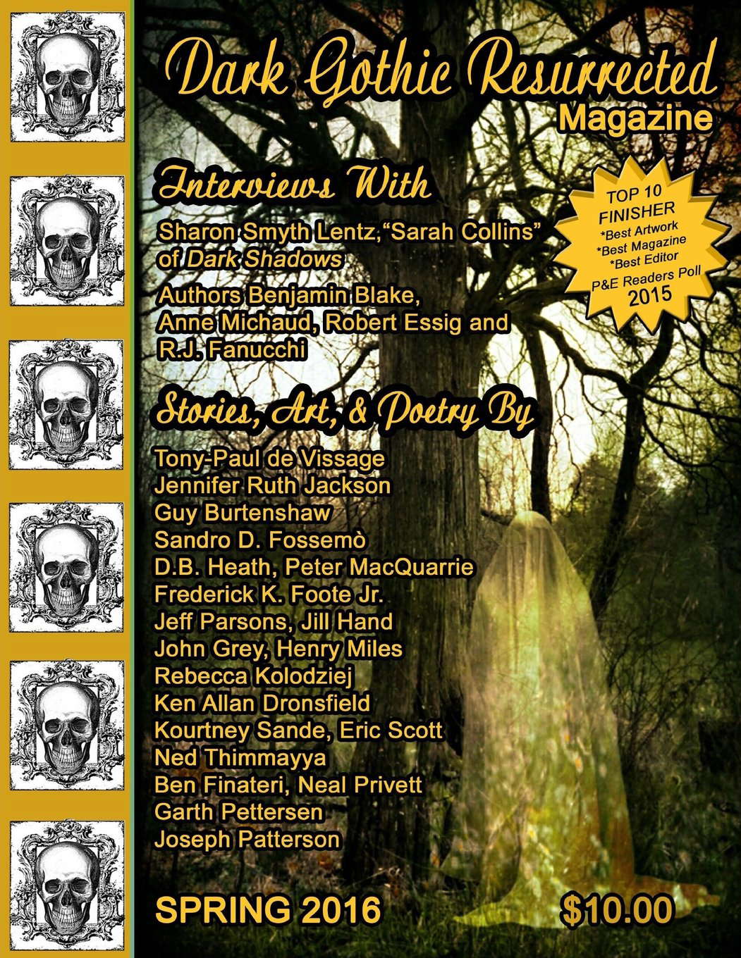 Dark Gothic Resurrected Magazine Spring 2016 poster