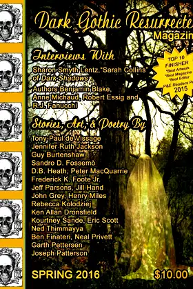 Dark Gothic Resurrected Magazine Spring 2016 poster