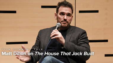 Matt Dillon on The House That Jack Built poster