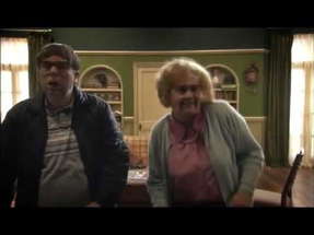 Maureen and David's Superman on Psychoville 2009 poster