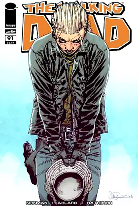 Walking Dead #91 poster