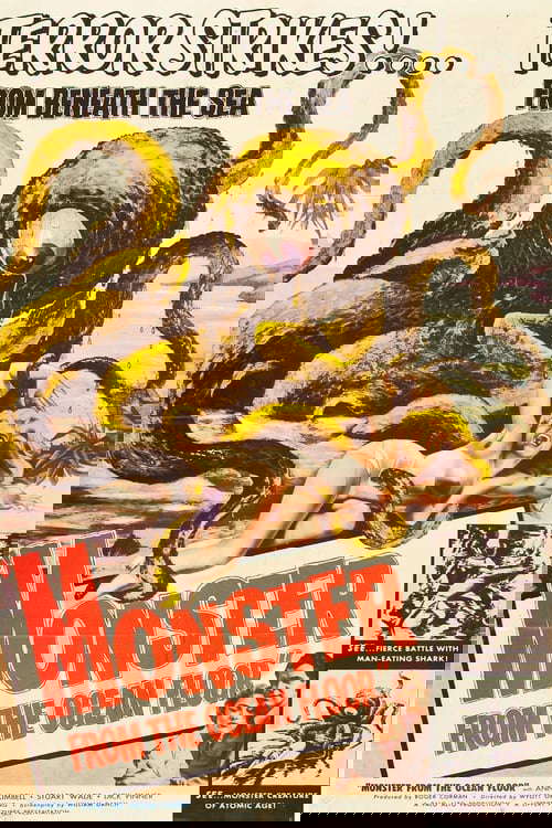 Monster from the Ocean Floor poster