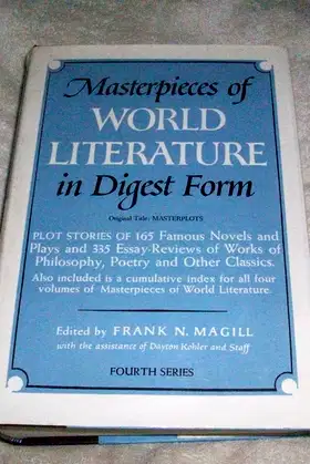 Masterpieces of world literature in digest form: 4th series poster