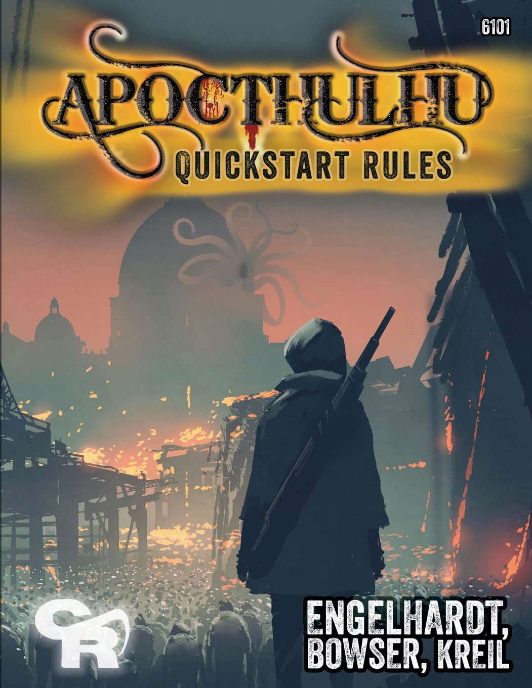 APOCTHULHU Quickstart (Classic B&W): Quickstart Rules poster