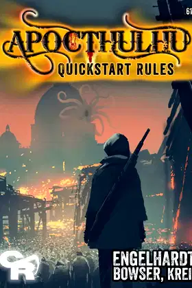 APOCTHULHU Quickstart (Classic B&W): Quickstart Rules poster
