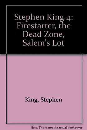 Stephen King 4: Firestarter, the Dead Zone, Salem's Lot poster