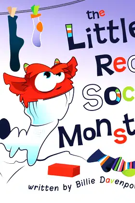 The Little Red Sock Monster poster